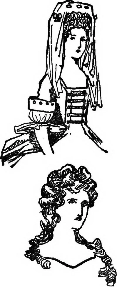 An illustration from English costume, 1907, leaf 657