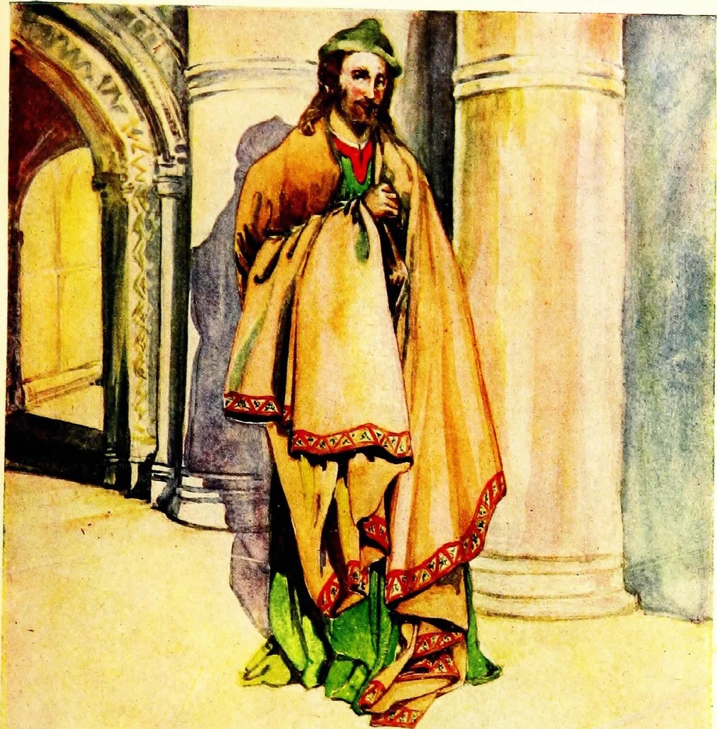 An illustration from English costume, 1907, leaf 66