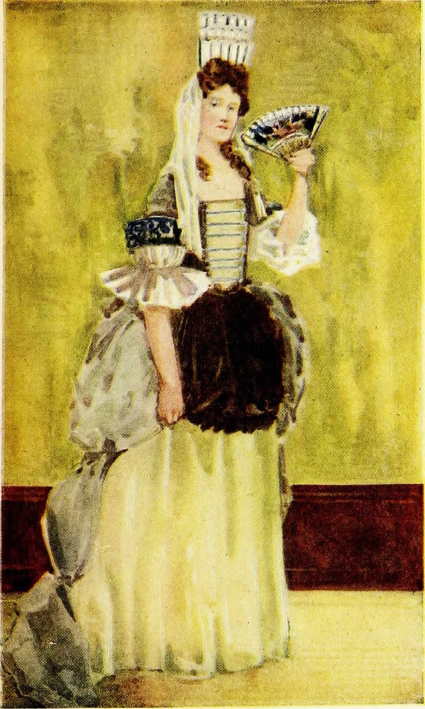 An illustration from English costume, 1907, leaf 660