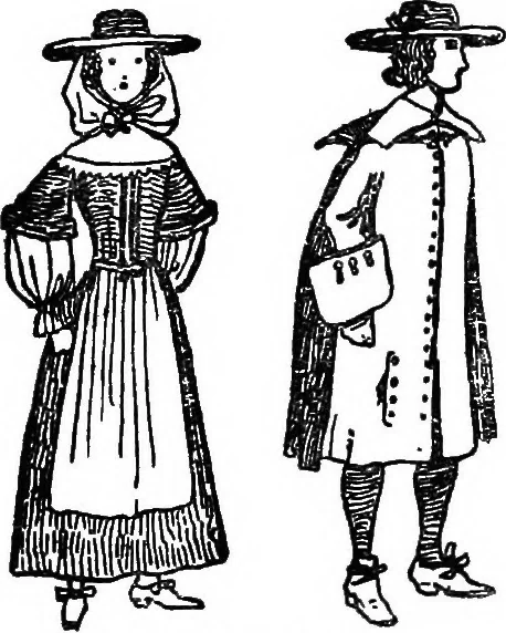 An illustration from English costume, 1907, leaf 662