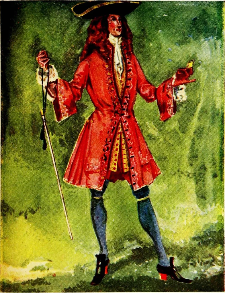 An illustration from English costume, 1907, leaf 668