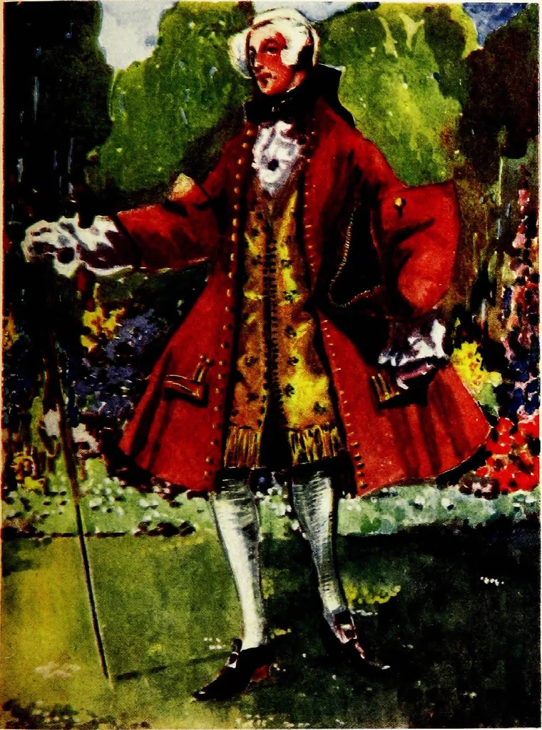 An illustration from English costume, 1907, leaf 704