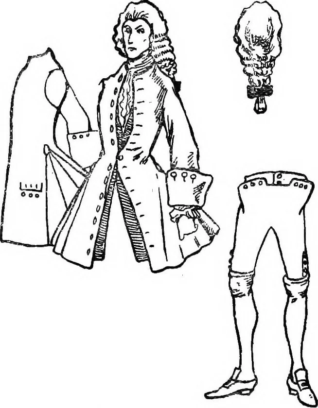 An illustration from English costume, 1907, leaf 707