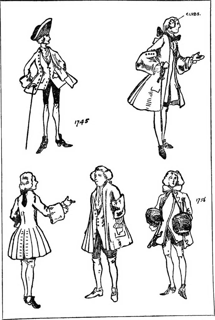 An illustration from English costume, 1907, leaf 712