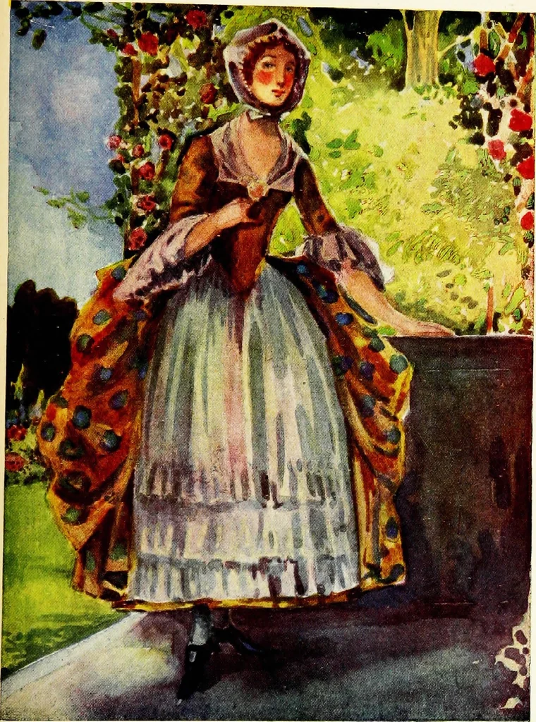 An illustration from English costume, 1907, leaf 716