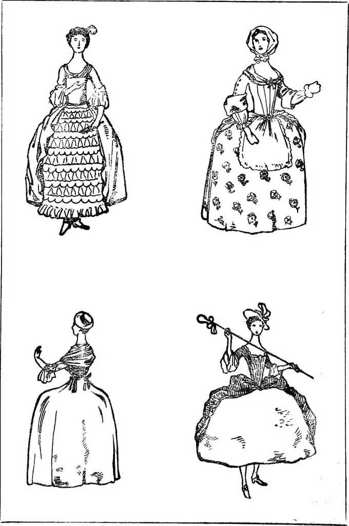 An illustration from English costume, 1907, leaf 719