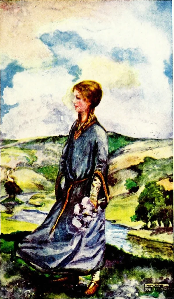 An illustration from English costume, 1907, leaf 72