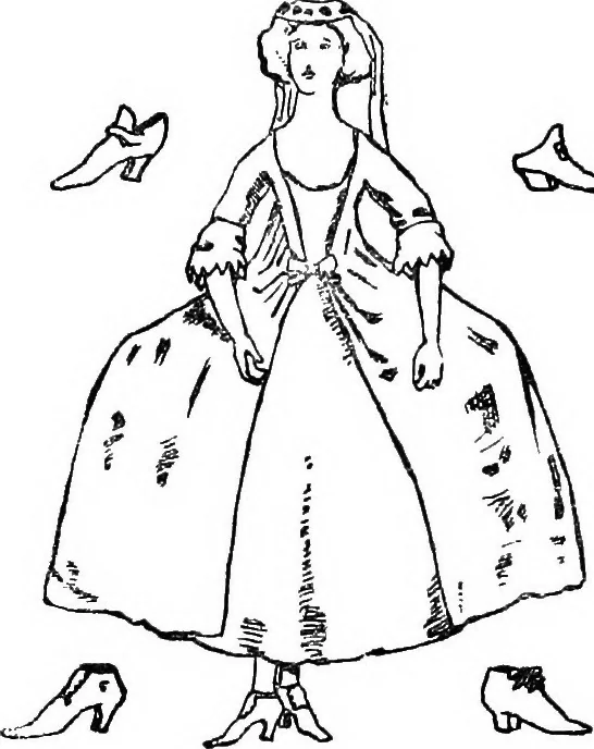 An illustration from English costume, 1907, leaf 721
