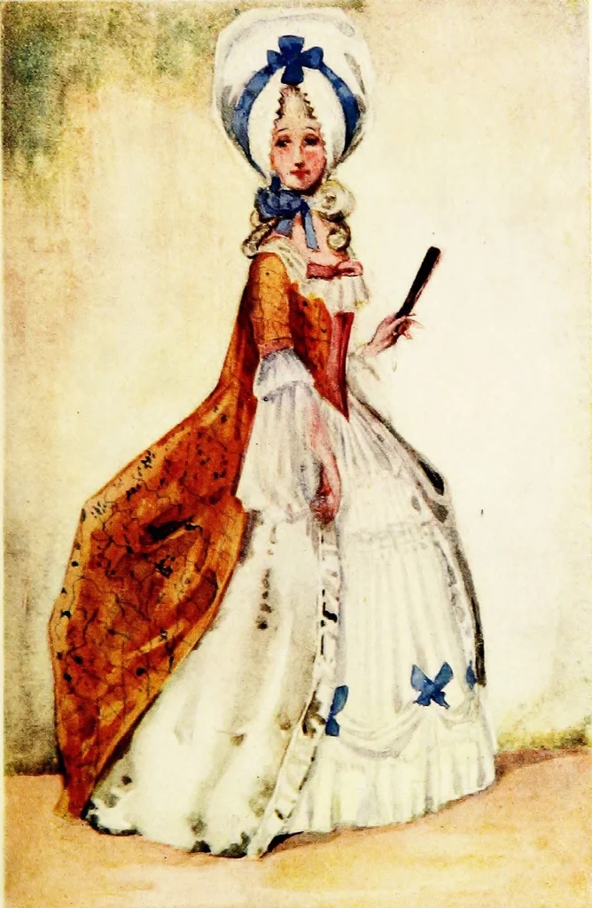 An illustration from English costume, 1907, leaf 734