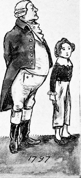 An illustration from English costume, 1907, leaf 755