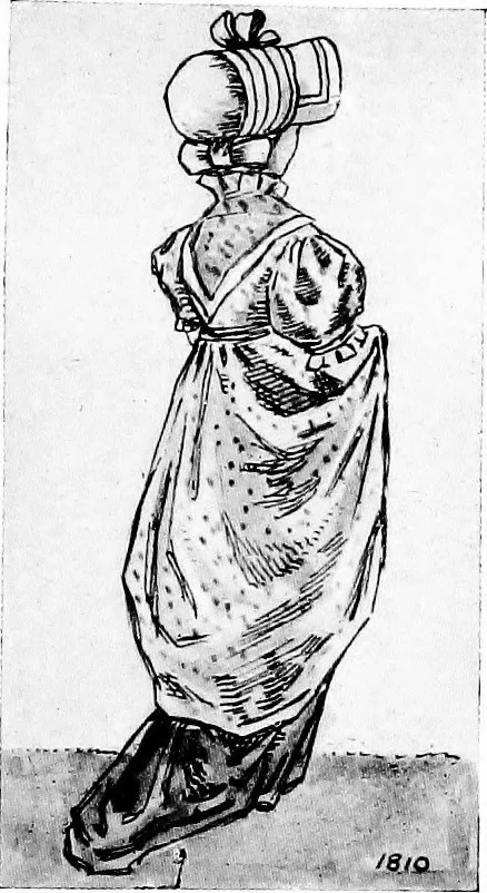 An illustration from English costume, 1907, leaf 762