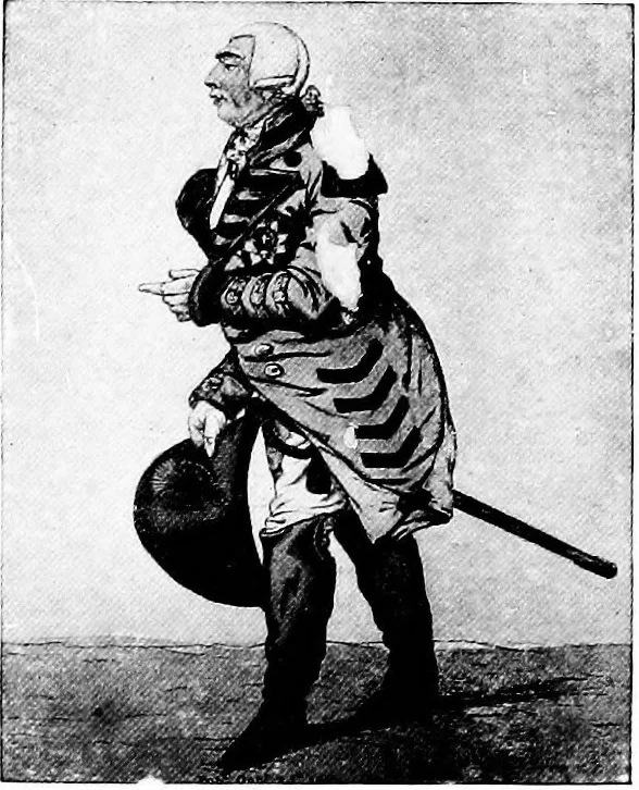 An illustration from English costume, 1907, leaf 763