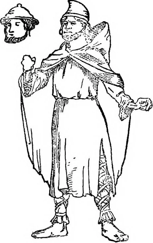 An illustration from English costume, 1907, leaf 91