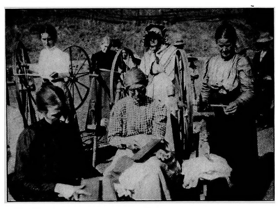 An illustration from The church and the people's play, 1915, leaf 260