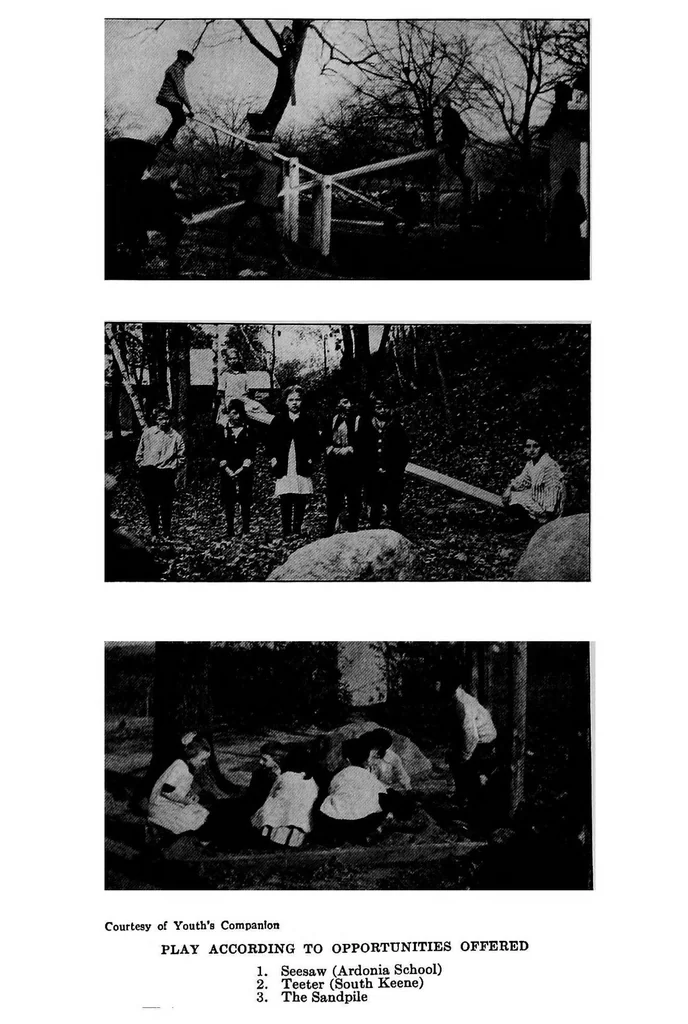An illustration from The church and the people's play, 1915, leaf 44