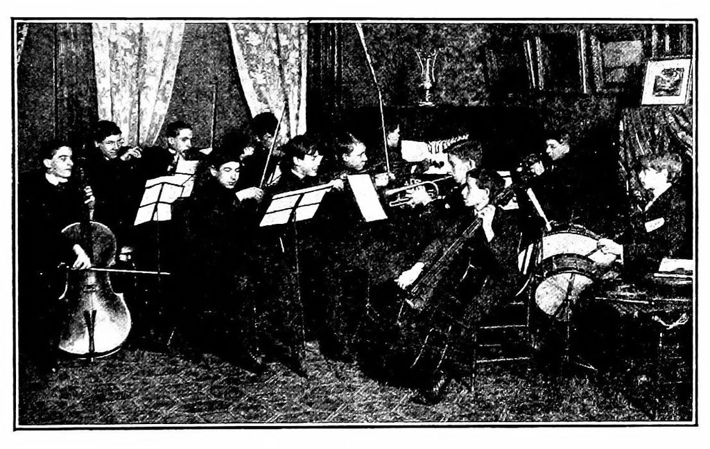 An illustration from Social activities for men and boys, 1919, leaf 232