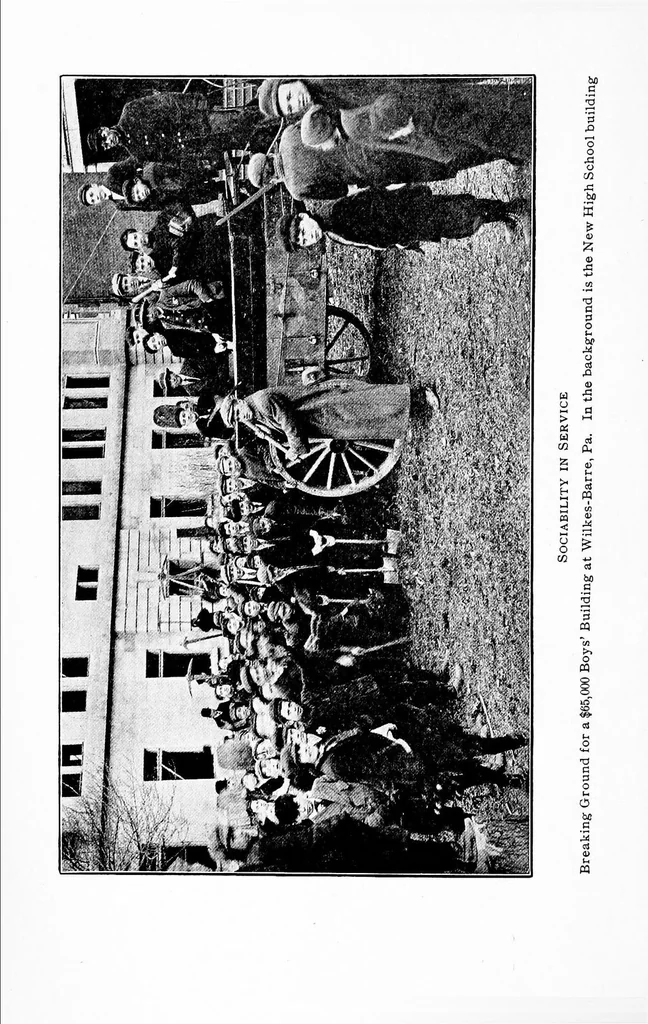 An illustration from Social activities for men and boys, 1919, leaf 5