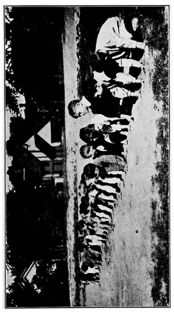 An illustration from Graded games and rhythmic exercises for primary schools (for the school room and playground), 1907, leaf 56