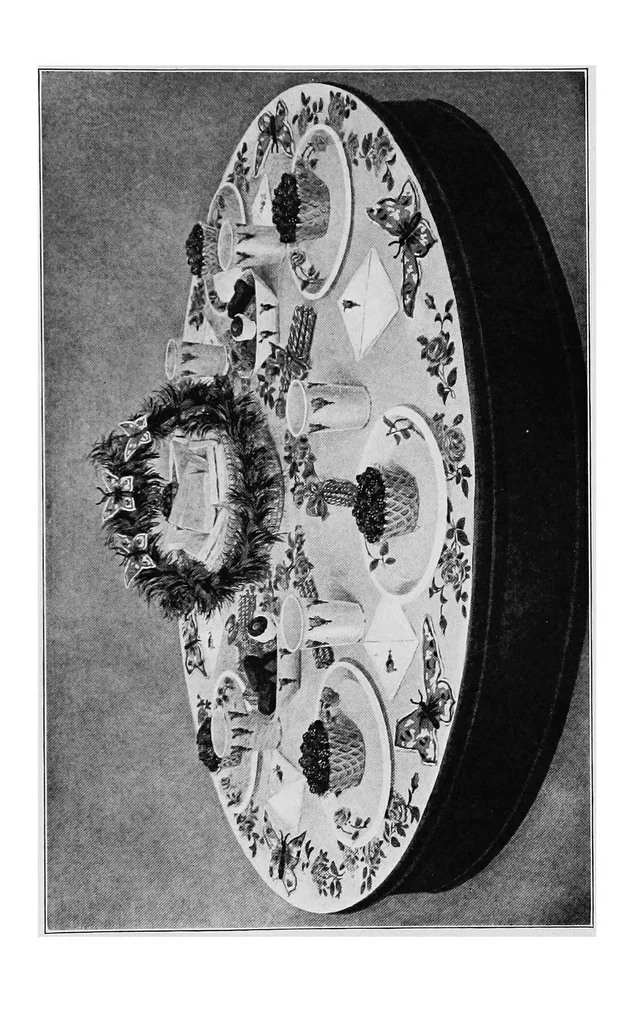 An illustration from The book of games and parties for all occasions, 1920, leaf 264