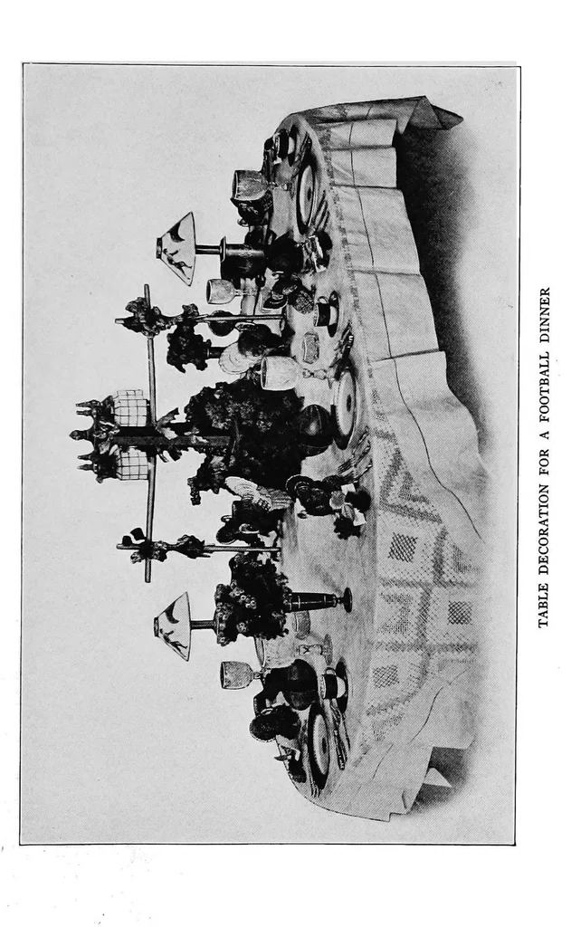 An illustration from The book of games and parties for all occasions, 1920, leaf 348