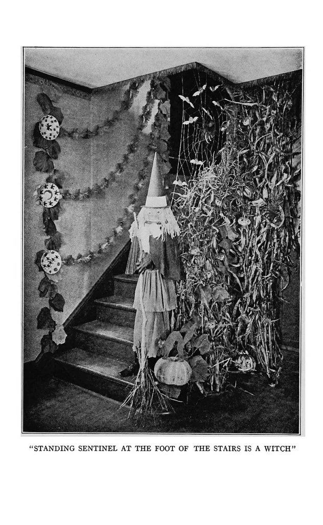 An illustration from The book of games and parties for all occasions, 1920, leaf 7