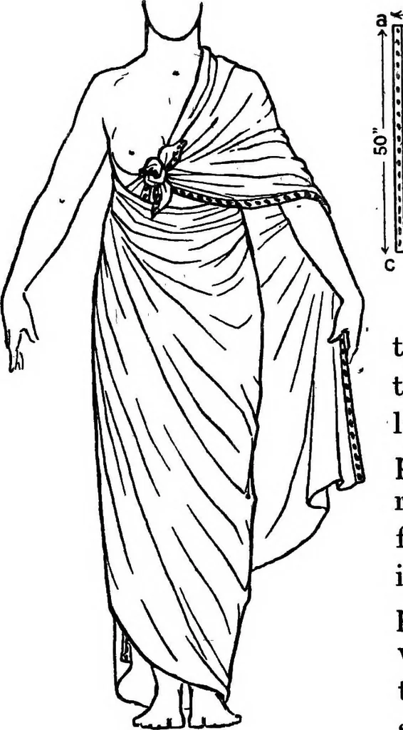 An illustration from Ancient Egyptian, Assyrian, and Persian costumes and decorations, 1920, leaf 54