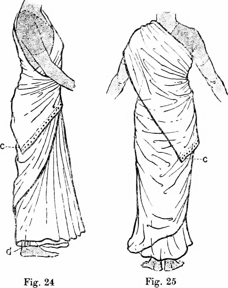 An illustration from Ancient Egyptian, Assyrian, and Persian costumes and decorations, 1920, leaf 58