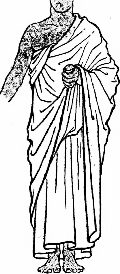 An illustration from Ancient Egyptian, Assyrian, and Persian costumes and decorations, 1920, leaf 66
