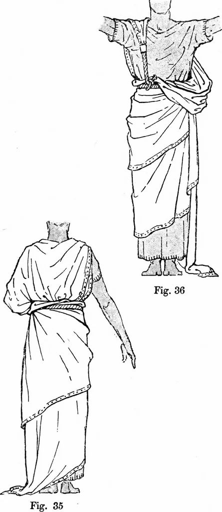 An illustration from Ancient Egyptian, Assyrian, and Persian costumes and decorations, 1920, leaf 82
