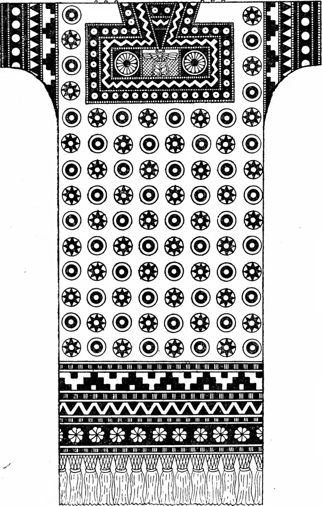 An illustration from Ancient Egyptian, Assyrian, and Persian costumes and decorations, 1920, leaf 86
