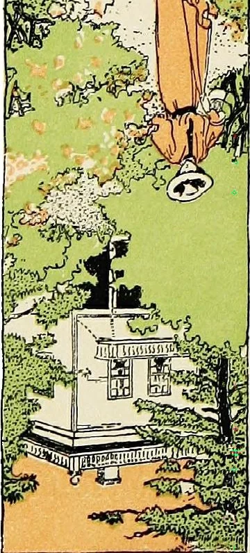 An illustration from A garden in pink, 1905, leaf 33