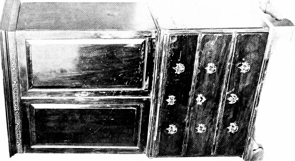 An illustration from The house beautiful and useful; being practical suggestions on furnishing and decoration, 1907, leaf 108