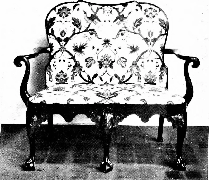 An illustration from The house beautiful and useful; being practical suggestions on furnishing and decoration, 1907, leaf 109