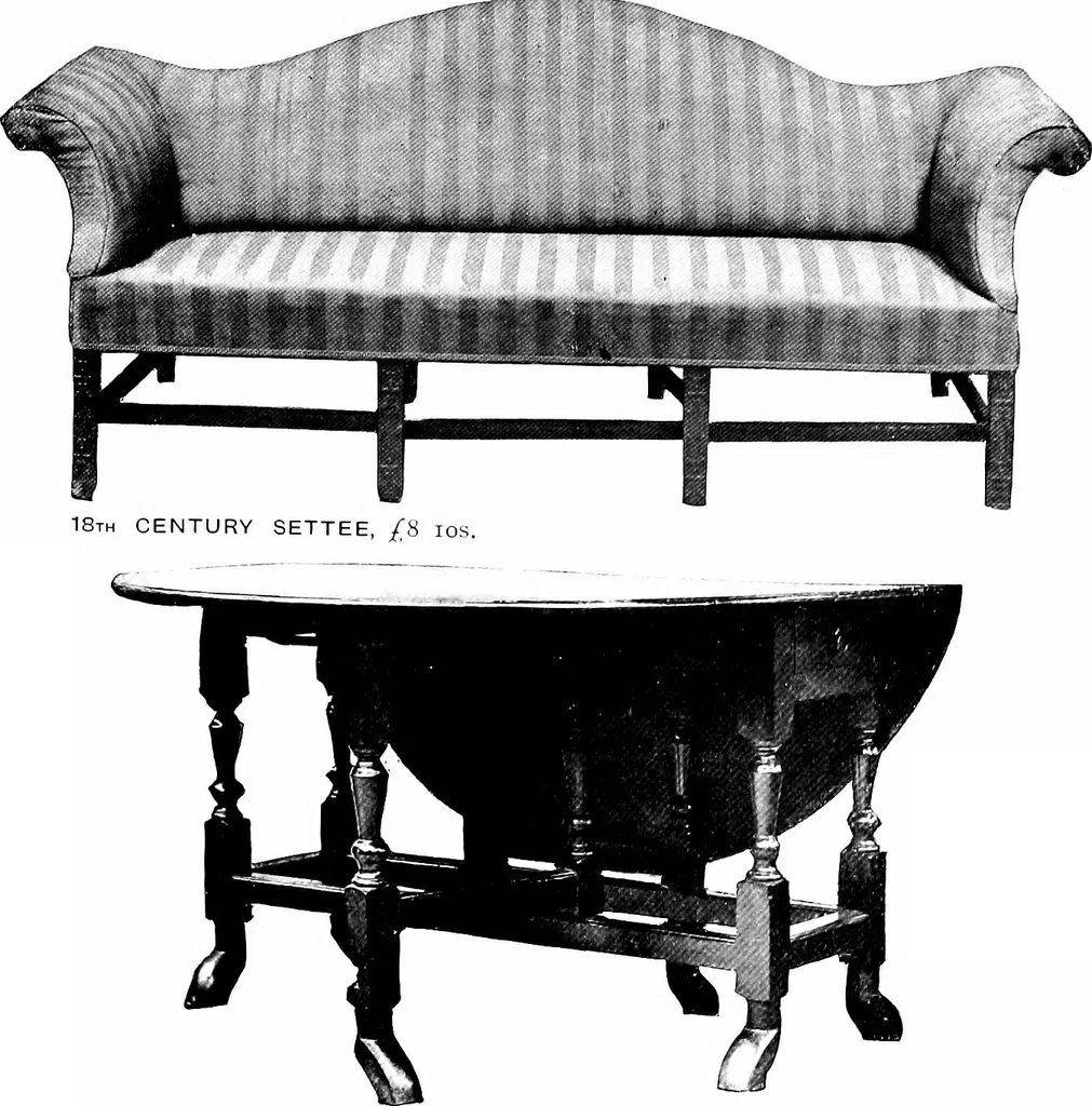 An illustration from The house beautiful and useful; being practical suggestions on furnishing and decoration, 1907, leaf 110