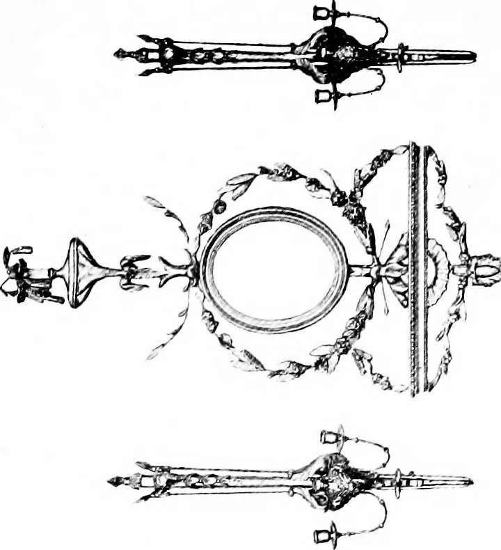 An illustration from The house beautiful and useful; being practical suggestions on furnishing and decoration, 1907, leaf 120