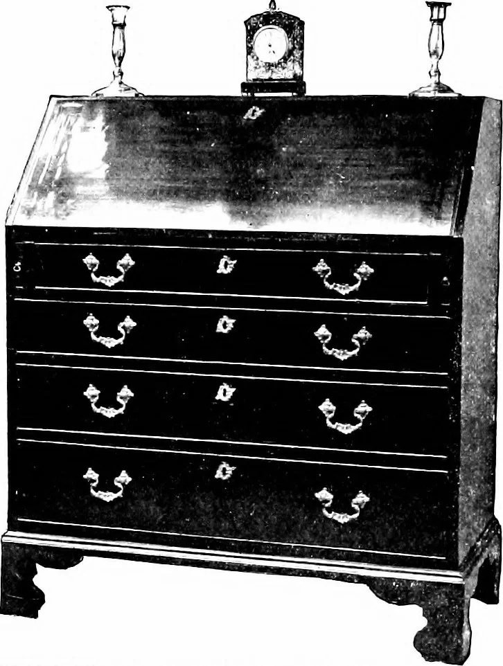 An illustration from The house beautiful and useful; being practical suggestions on furnishing and decoration, 1907, leaf 121