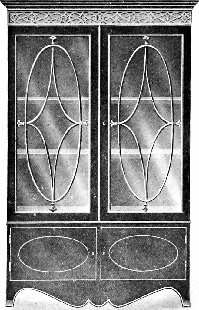 An illustration from The house beautiful and useful; being practical suggestions on furnishing and decoration, 1907, leaf 121
