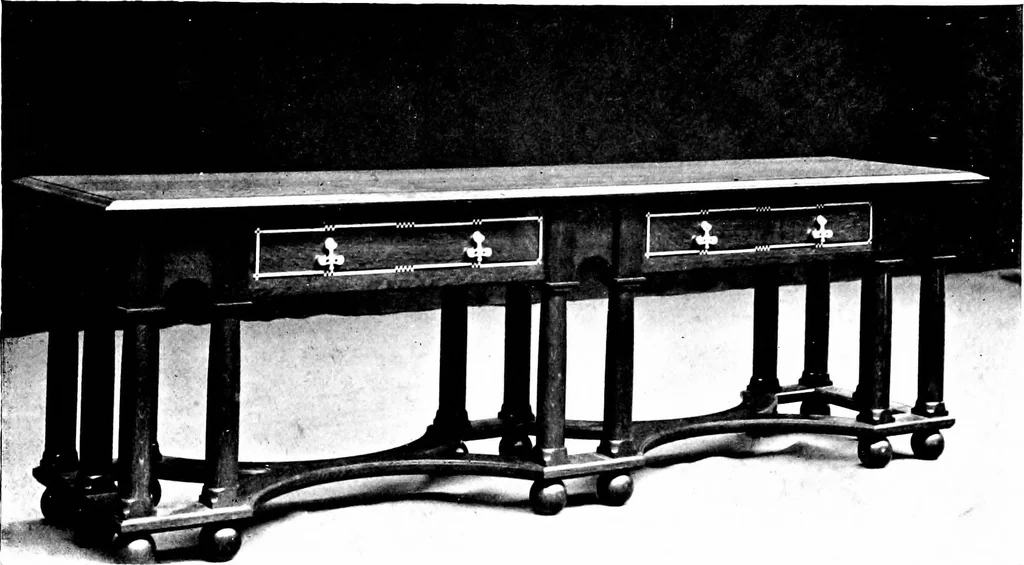 An illustration from The house beautiful and useful; being practical suggestions on furnishing and decoration, 1907, leaf 129