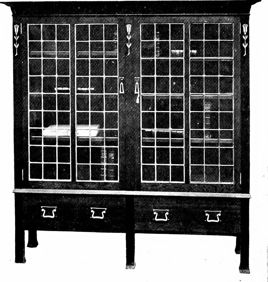 An illustration from The house beautiful and useful; being practical suggestions on furnishing and decoration, 1907, leaf 150