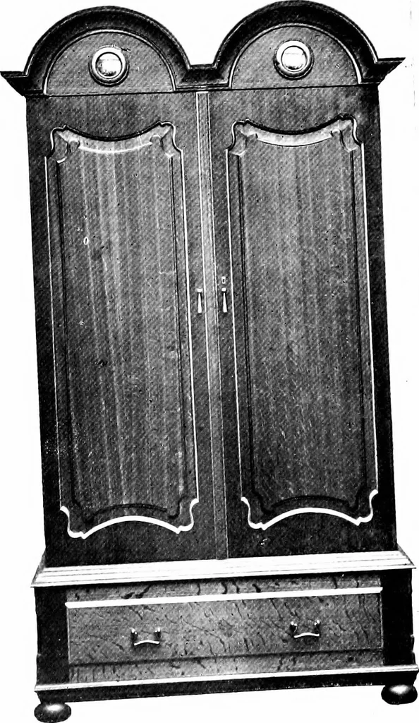 An illustration from The house beautiful and useful; being practical suggestions on furnishing and decoration, 1907, leaf 158