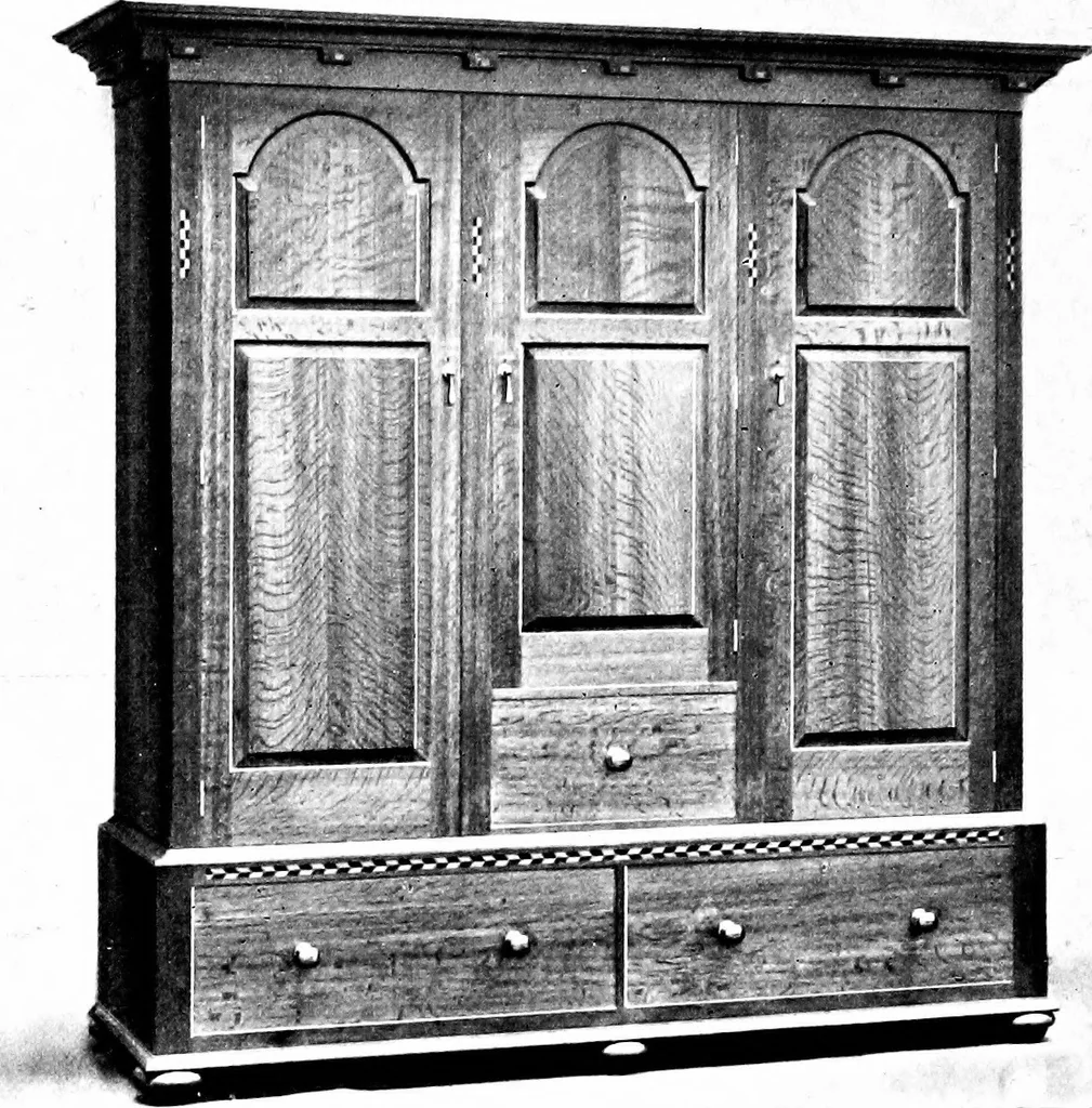 An illustration from The house beautiful and useful; being practical suggestions on furnishing and decoration, 1907, leaf 169