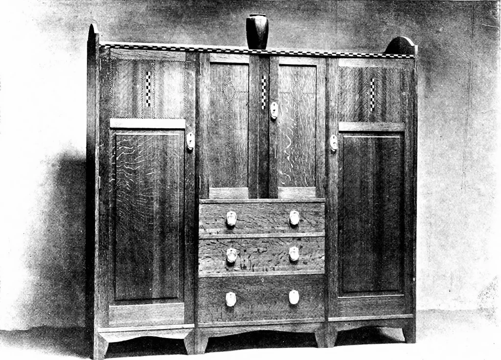 An illustration from The house beautiful and useful; being practical suggestions on furnishing and decoration, 1907, leaf 169