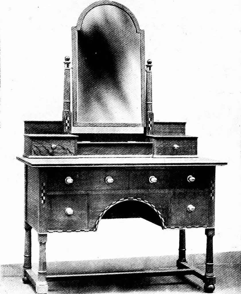 An illustration from The house beautiful and useful; being practical suggestions on furnishing and decoration, 1907, leaf 170