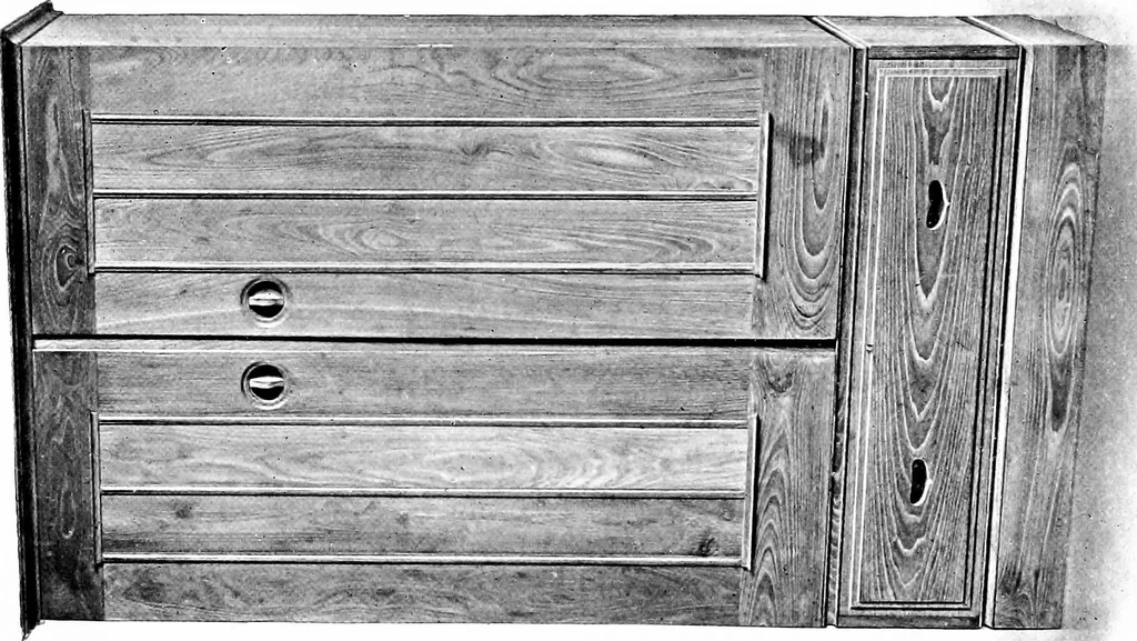 An illustration from The house beautiful and useful; being practical suggestions on furnishing and decoration, 1907, leaf 171