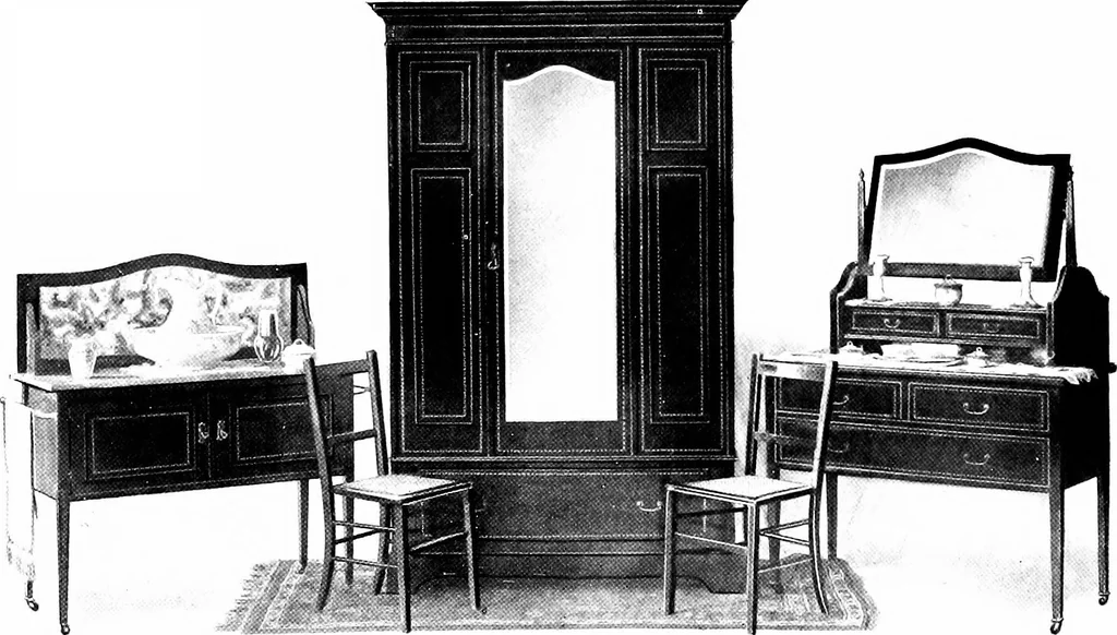 An illustration from The house beautiful and useful; being practical suggestions on furnishing and decoration, 1907, leaf 173