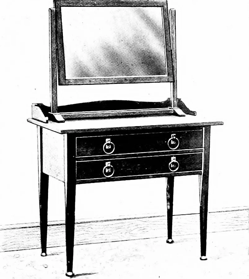 An illustration from The house beautiful and useful; being practical suggestions on furnishing and decoration, 1907, leaf 175