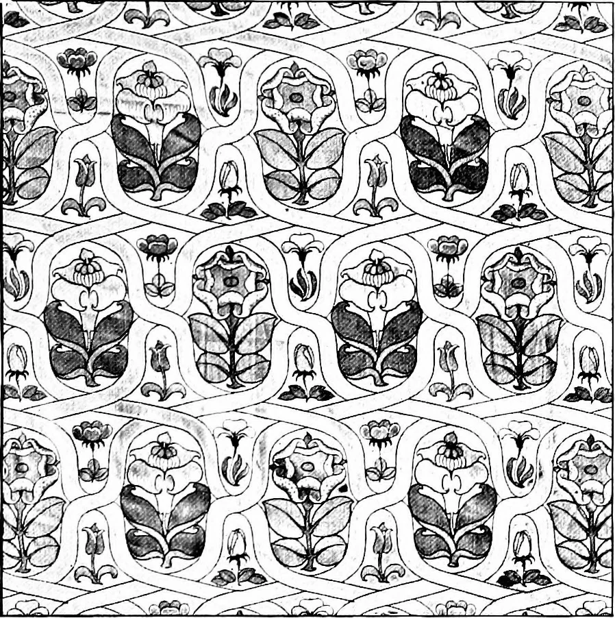 An illustration from The house beautiful and useful; being practical suggestions on furnishing and decoration, 1907, leaf 192