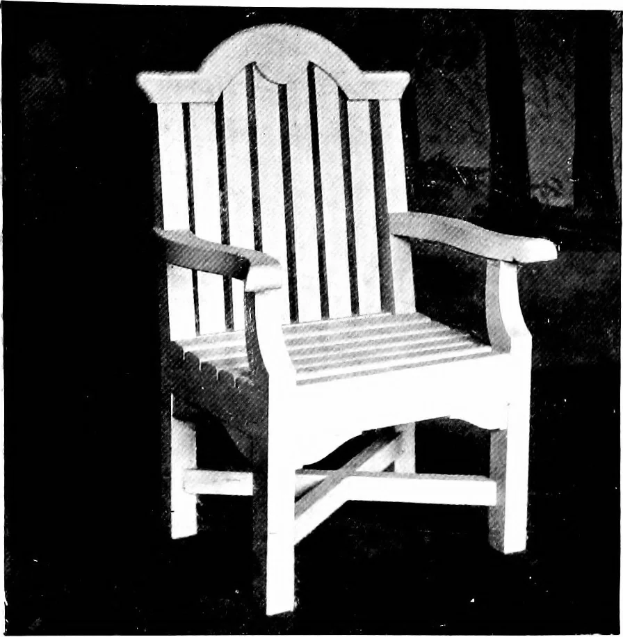 An illustration from The house beautiful and useful; being practical suggestions on furnishing and decoration, 1907, leaf 204