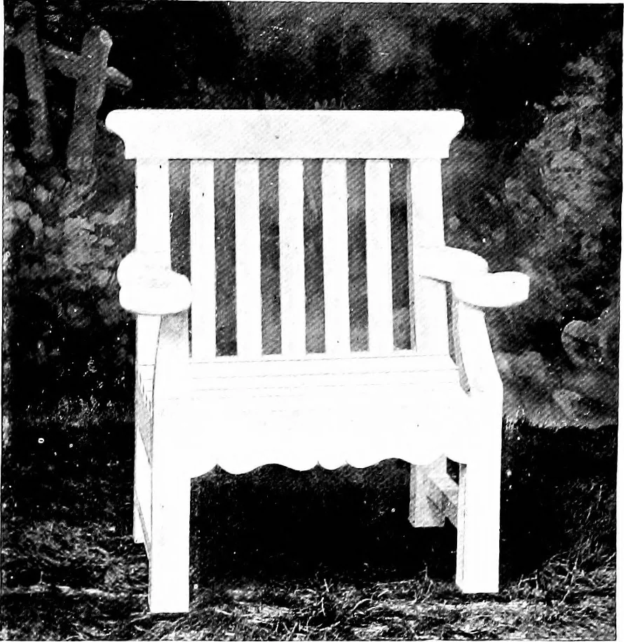 An illustration from The house beautiful and useful; being practical suggestions on furnishing and decoration, 1907, leaf 204