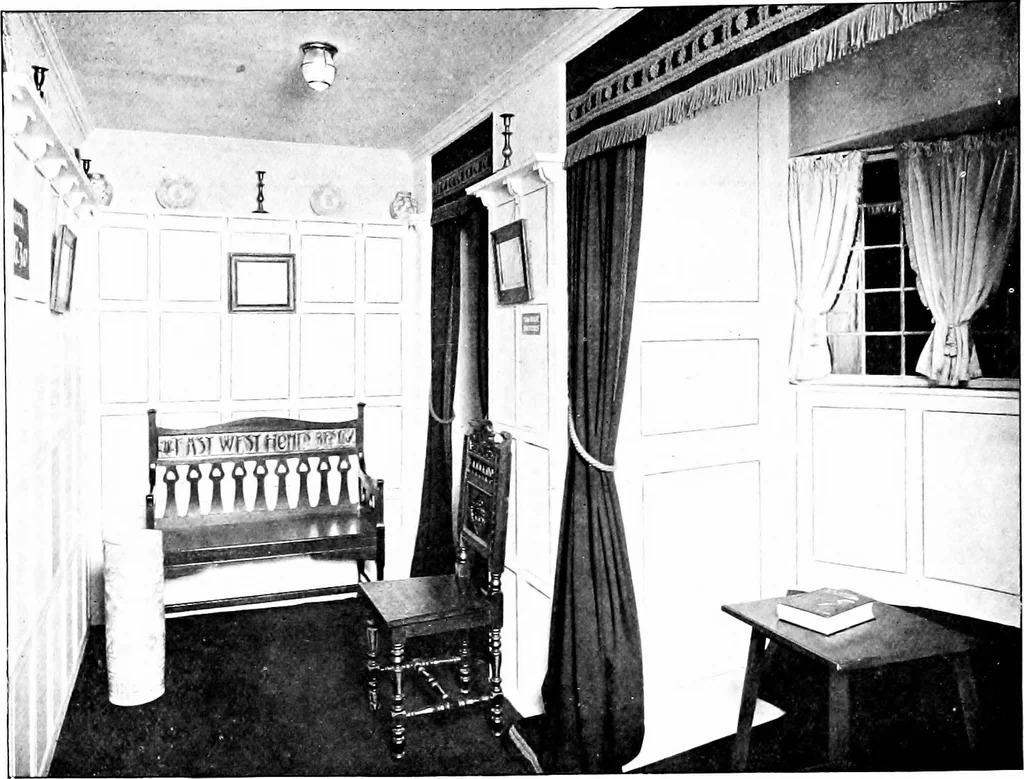 An illustration from The house beautiful and useful; being practical suggestions on furnishing and decoration, 1907, leaf 223